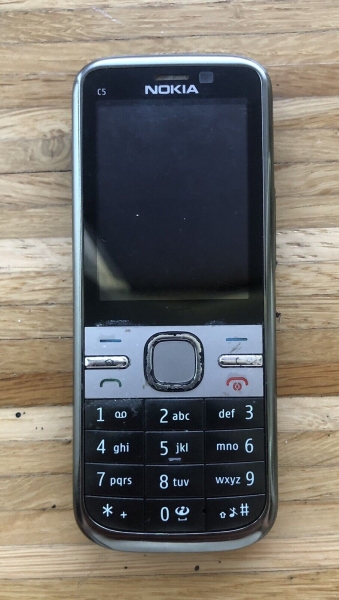 Nokia  C5-00 – Weiss (E-Plus+) Smartphone