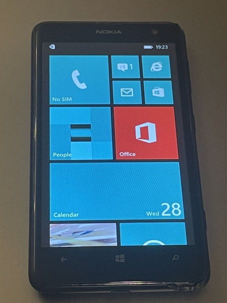 Nokia Lumia 625, 8 GB (entsperrt) Smartphone – schwarz