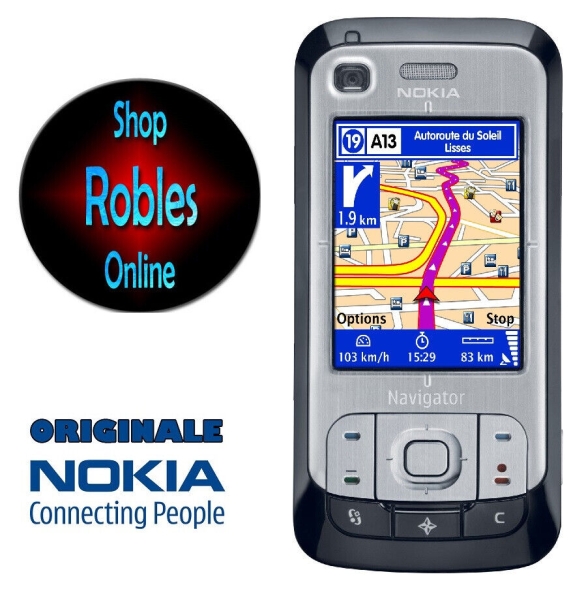 Nokia 6110 Navigator Black (Ohne Simlock) Smartphone 3G GPS 4Band Radio SEHR GUT