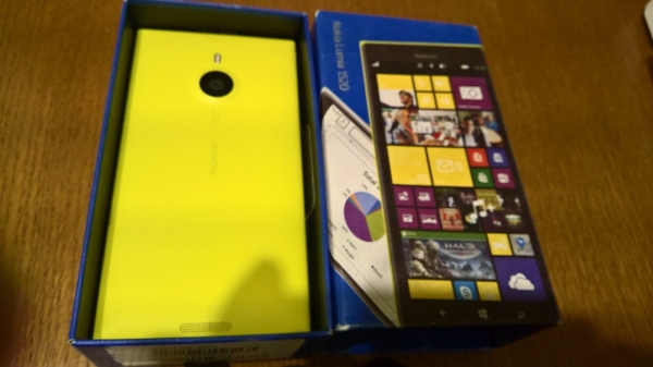 Nokia  Lumia 1520 – 32GB – Gelb  (Ohne Sim lock) Smartphone