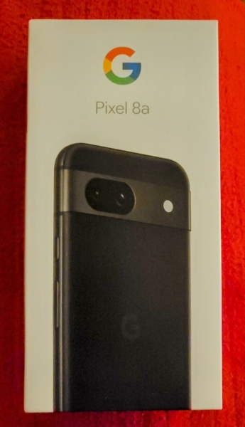 Google Pixel 8a 128GB 5G Handy – Obsidian Black GA04432-GB