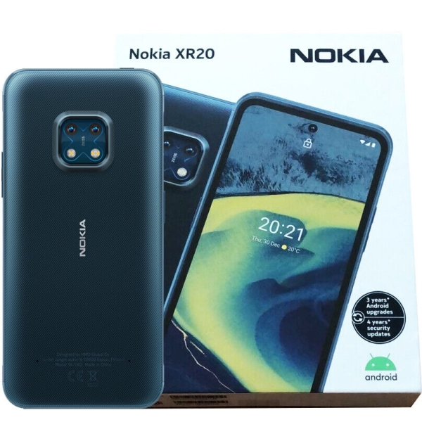 Nokia XR20 5G (Ultrablau) 64GB + 4GB RAM Android Smartphone – GSM entsperrt