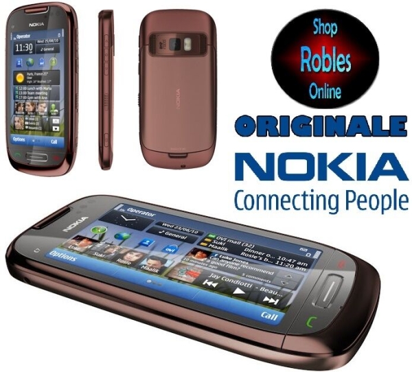 Nokia C7-00 8GB Braun Ohne Simlock Smartphone WLAN 8MP 4BAND 3,7″ GPS TOP OVP