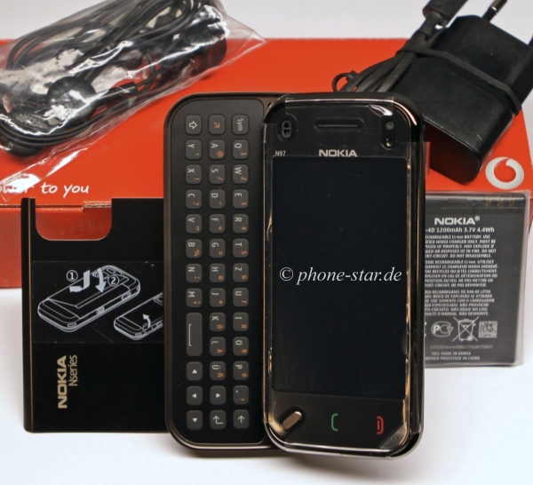 NOKIA N97-4 MINI 8GB RM-555 HANDY SMARTPHONE KAMERA MP3 WLAN UMTS TOUCH NEW NEU