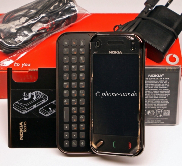 NOKIA N97-4 MINI 8GB RM-555 HANDY SMARTPHONE KAMERA MP3 WLAN UMTS TOUCH WIE NEU