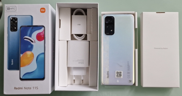 Smartphone Xiaomi Redmi Note 11S WEISS, 6GB RAM, 128GB Dual SIM Android. BEGEHRT