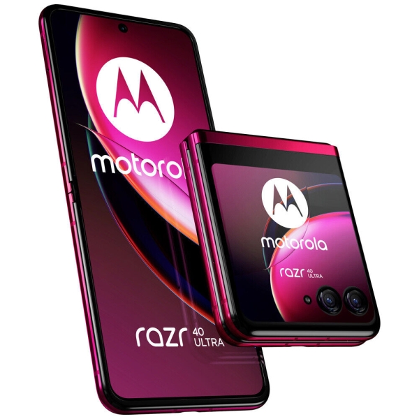 Motorola razr40 ultra 5G Smartphone  256 GB 17.5 cm (6.9 Zoll) Magenta Androi…