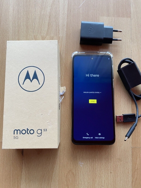 Motorola G53 120Hz Display ( OHNE-SIMLOCK) , 5G , Smartphone, Android 14