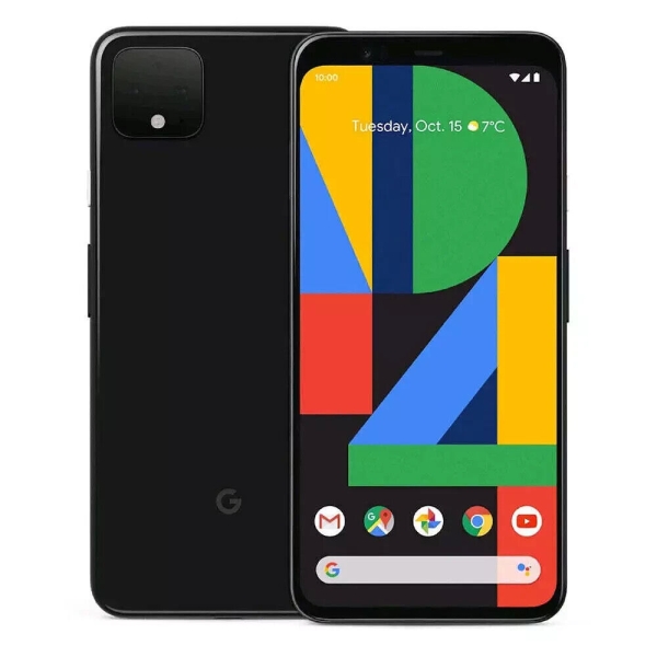 Google Pixel 4 64GB Just Black Netzwerk entsperrt Android Smartphone