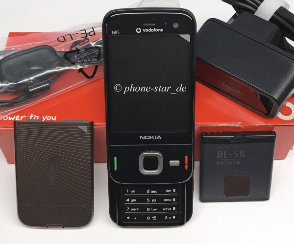 NOKIA N85 N 85 RM-333 BUSINESS HANDY BLUETOOTH SMARTPHONE KAMERA SLIDER WIE NEU