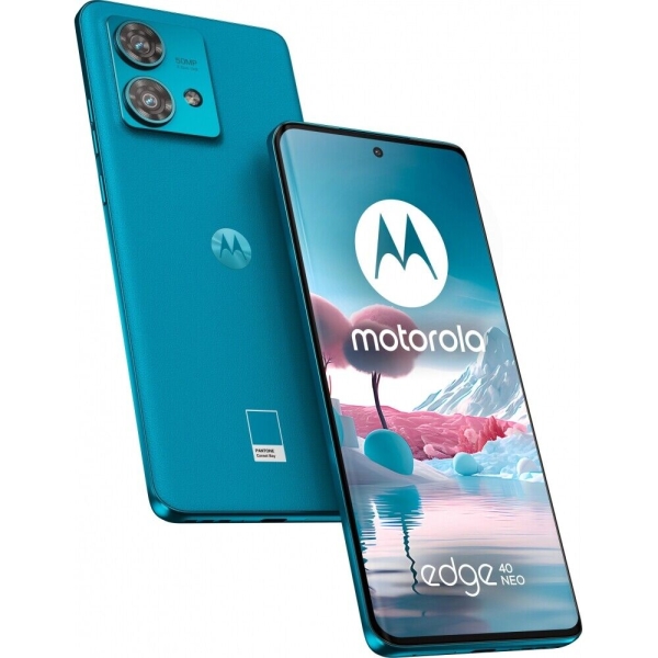 Motorola XT2307-1 Moto Edge 40 Neo 5G Smartphone 256GB 12 GB RAM caneel bay NEU