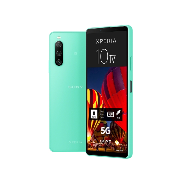 Sony Xperia 10 IV 5G 128GB 12MP Android grün Smartphone 6″ WLAN IP65/68 DualSIM