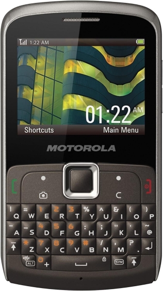 Motorola Starling EX112 Titanium Smartphone (5,8 cm, (2,3 Zoll) Display, 3 Mega