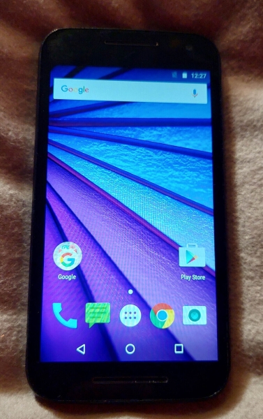 Motorola Moto G 3. Generation 16GB | Schwarz | Entsperrt | Guter Zustand