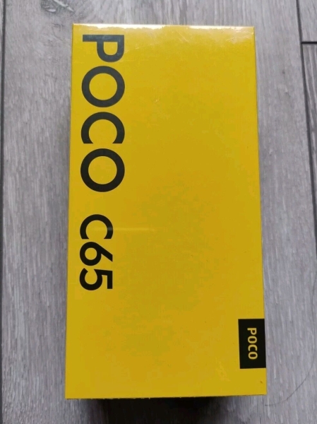 Xiaomi POCO C65 Smartphone 256GB – schwarz – Dual SIM, NFC – entsperrt – UK