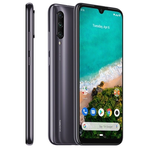 Xiaomi Mi A3 64GB 4GB 6″ Dual Sim entsperrt Android Smartphone grau 48MP FM Radio