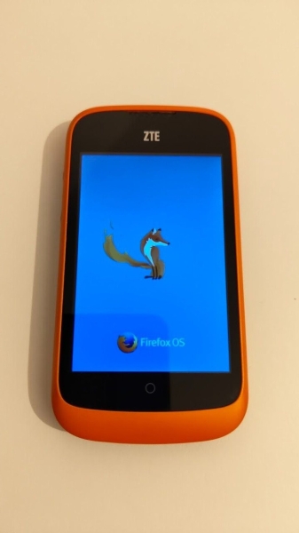 ZTE Open Firefox OS – Smartphone orangefarben (entsperrt)