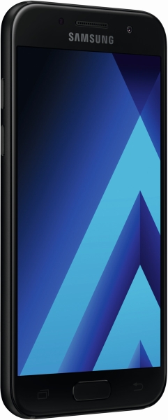 SAMSUNG Galaxy A3 2017 schwarz 16GB LTE Android 4,7 Zoll Smartphone ohne Simlock