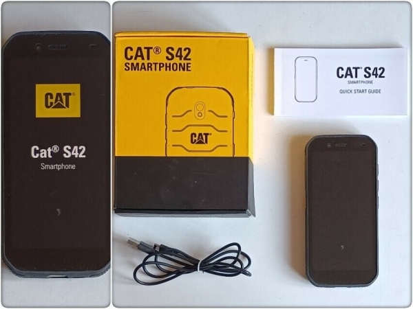 CAT S42 Dual SIM robustes Smartphone (entsperrt), 32 GB.