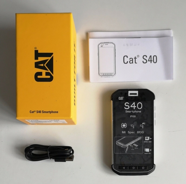 CAT S40 Dual SIM robustes Smartphone (entsperrt) 16 GB.