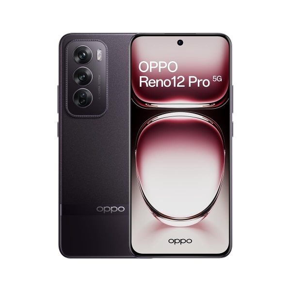 Oppo Reno12 Pro 5G 512GB 6,7″ Quad Curved FHD+ OLED Display Smartphone Blac