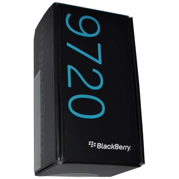 NEU UND VERPACKT Blackberry 9720 Samoa Black Factory Unlocked GSM 3G 2G QWERTZ Neu Simfree