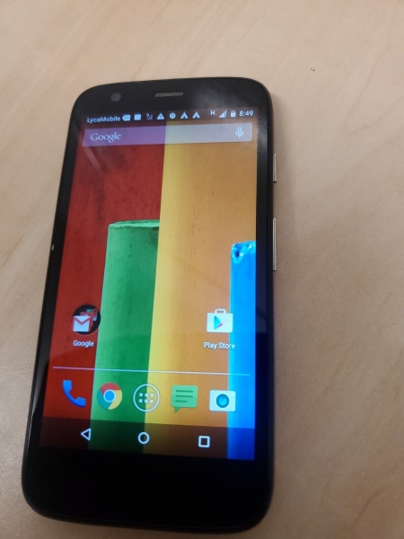 Motorola MOTO G – 16 GB – Smartphone schwarz (entsperrt)