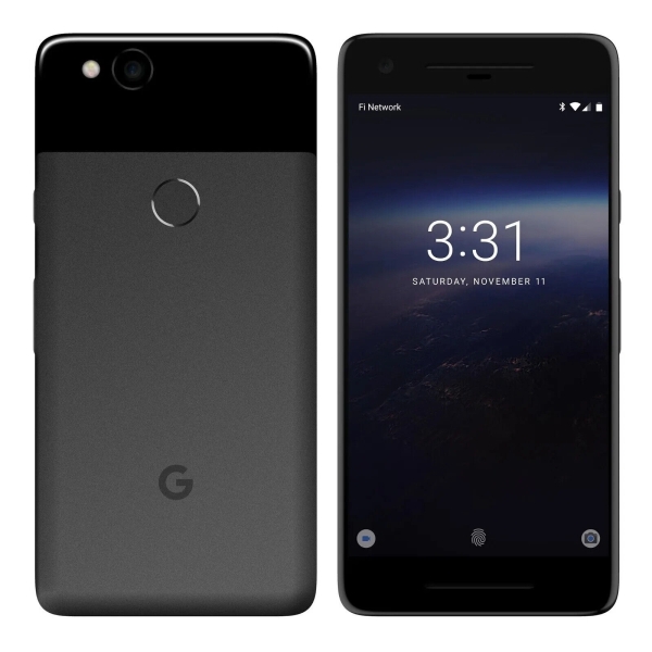 De-Googled Pixel 2 – (entsperrt) Datenschutz Smartphone Handy deGoogled – nur schwarz