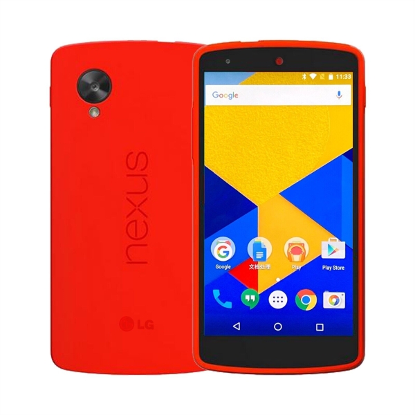 „LG Nexus 5 D821 Google Android Smartphone entsperrt 16GB rot 2GB RAM 5“