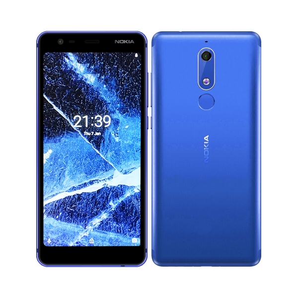 Nokia 5.1 Google Android 5.5″“ Smart Handy 32GB temperiert blau entsperrt