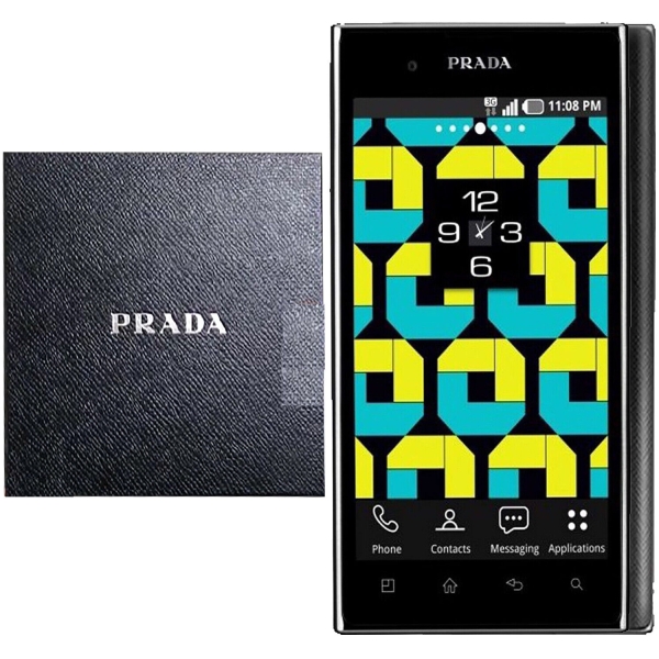 Brandneu in Originalverpackung LG Prada K2 3.0 Single Sim 8GB + 1GB schwarz werkseitig entsperrt 3G simfree