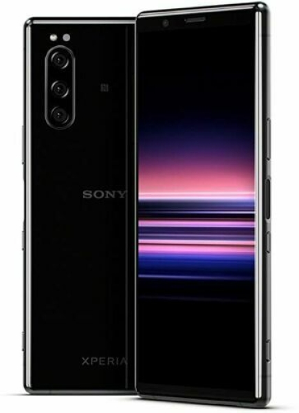 Sony Xperia 5 128GB 4G LTE NFC entsperrt Single SIM Android Smartphone – schwarz