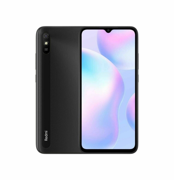 Xiaomi Redmi 9AT 32GB entsperrt Dual SIM MIUI 12 Smartphone carbongrau