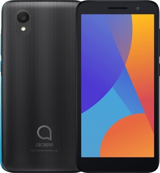 Alcatel 1 (2021) 16GB 4G entsperrt Single Sim Android Smartphone – Volcano schwarz