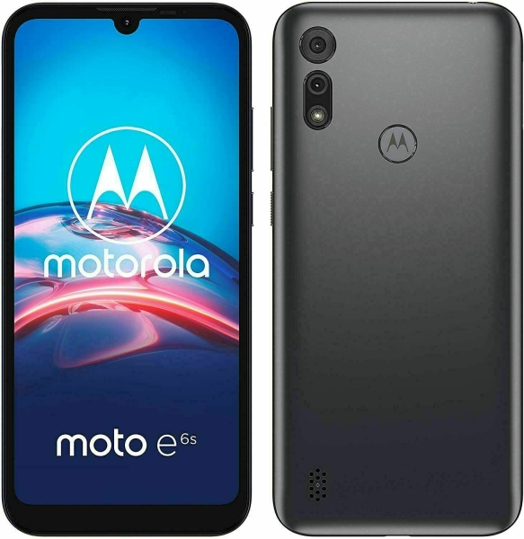 Motorola Moto E6S 32GB Meteorgrau Dual SIM entsperrt Smartphone verpackt UK