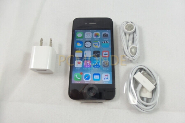 Apple iPhone 4 A1332 32GB Smartphone – entsperrt – schwarz – Klasse A (MC319LL/A)