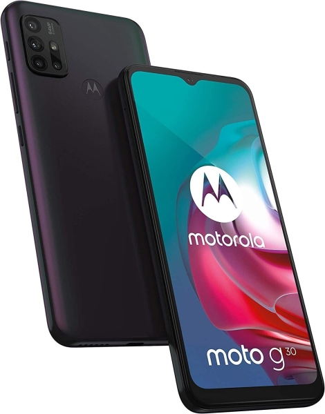 Motorola Moto G30 Dark Pearl 6,5″ 128GB Dual SIM Android 11 entsperrt