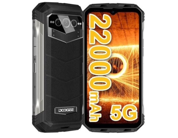 Doogee V Max 5G Rugged Smartphone 20GB+256GB Android Dual SIM 22000mAh entsperrt