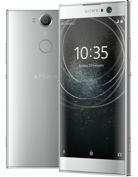 Sony Xperia XA2 – 32 GB – silberfarbenes (entsperrt) Smartphone