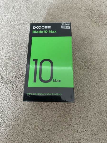 DOOGEE Blade10 Max Rugged Smartphone, 10300mAh Akku, 20GB+256GB