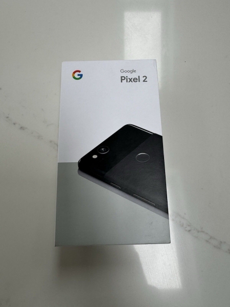 Google Pixel 2 64GB (Schwarz) Entsperrt Brandneu Verpackt Versiegelt