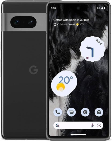 Google Pixel 7 128GB schwarz entsperrt Handy Smartphone RÜCKRISS