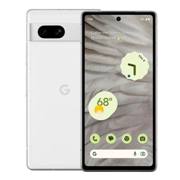 Brandneu Google Pixel 7a – 128GB – Schnee (entsperrt) 5g 6.1″ Android Smartphone