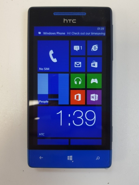 HTC Windows Phone 8S – 4 GB – Smartphone Atlantic Blue (entsperrt)