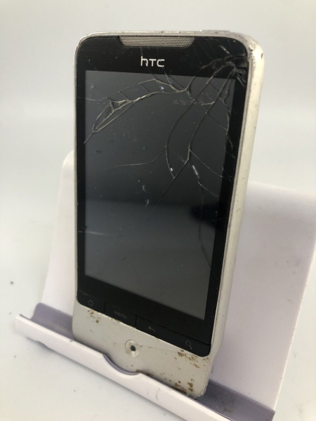 HTC Legend silber entsperrt Netzwerk Handy gesprungen unvollständig 384MB RAM