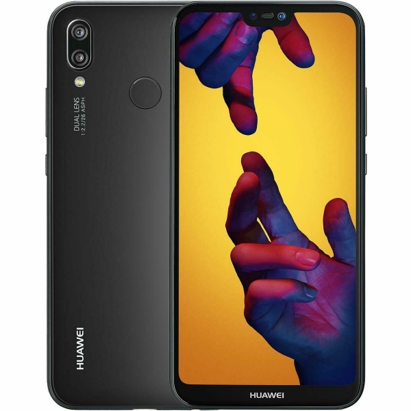 Huawei P20 Lite – 64 GB – Smartphone (entsperrt) – Klasse A – Mitternachtsschwarz