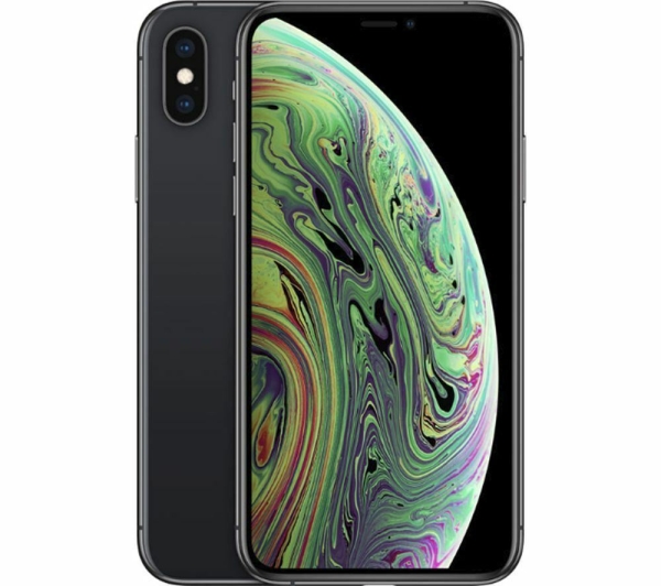 Apple iPhone XS 64GB Simfrei entsperrt iOS Smartphone, Spacegrau – Top A+