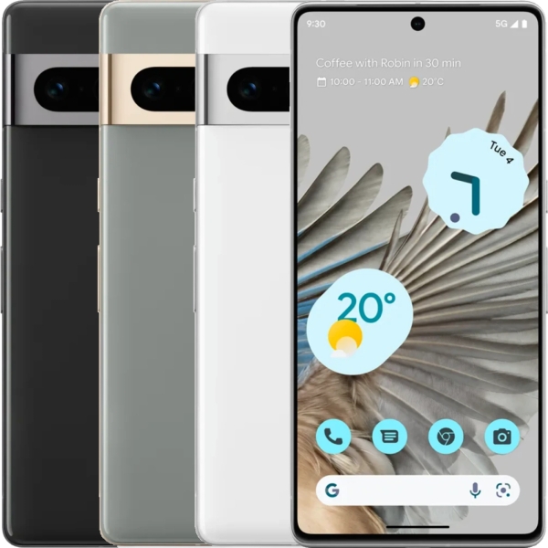 Google Pixel 7 Pro – 128GB – Hasel (entsperrt) Smartphone – guter Zustand