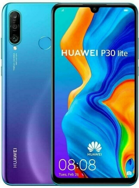 Huawei P30 lite – 128 GB – Peacock Blue (entsperrt) Smartphone – Klasse A