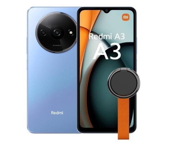 Xiaomi Redmi A3 Midnight Black – Smartphone – 3GB+64GB, MediaTek Helio G36, 5000mAh